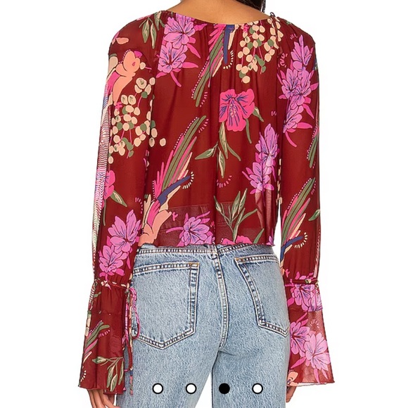 FREE PEOPLE - Of Paradise Top in Cocoa Combo - Picture 2 of 7